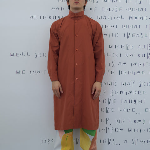 Homme Plissé Issey Miyake SE Long Shirt Brown