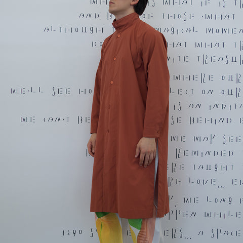 Homme Plissé Issey Miyake SE Long Shirt Brown