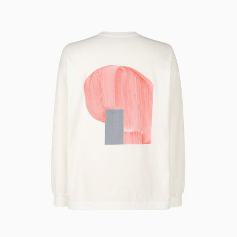 Homme Plissé Issey Miyake RB_T-Shirt Longsleeve WB Pink / Grey