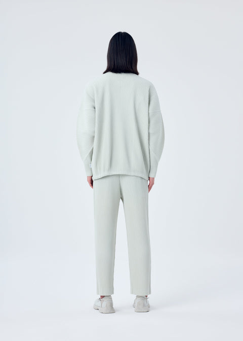 Homme Plissé Issey Miyake MC March Spread Collar Jacket Frosty Grey