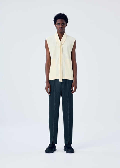 Homme Plissé Issey Miyake Turbine Vest Mud Brown