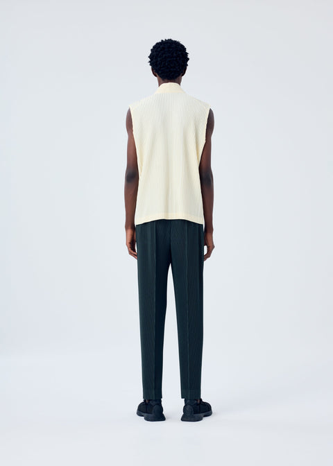 Homme Plissé Issey Miyake Turbine Vest Mud Brown