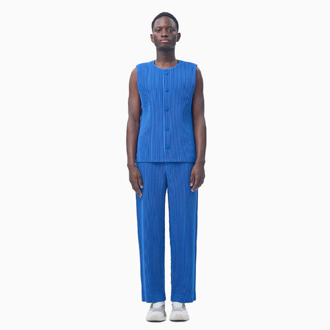 Homme Plissé Issey Miyake Kersey Pleats Vest Black