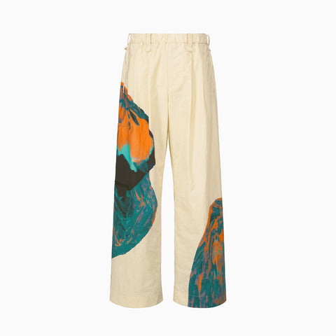 Homme Plissé Issey Miyake Agate Pants Green