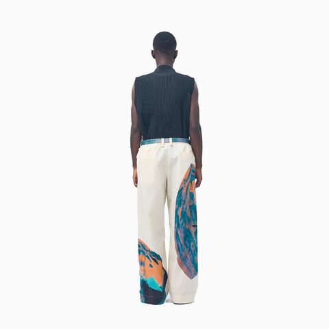 Homme Plissé Issey Miyake Agate Pants Green