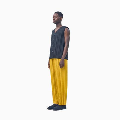 Homme Plissé Issey Miyake Edge Ensemble Trousers Black