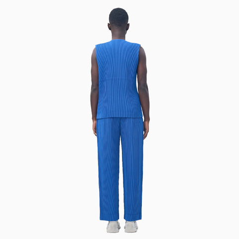 Homme Plissé Issey Miyake Kersey Pleats Trousers Black