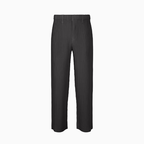 Homme Plissé Issey Miyake Kersey Pleats Trousers Black
