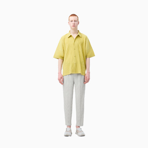 Homme Plissé Issey Miyake Compleat Trousers Strata Gray