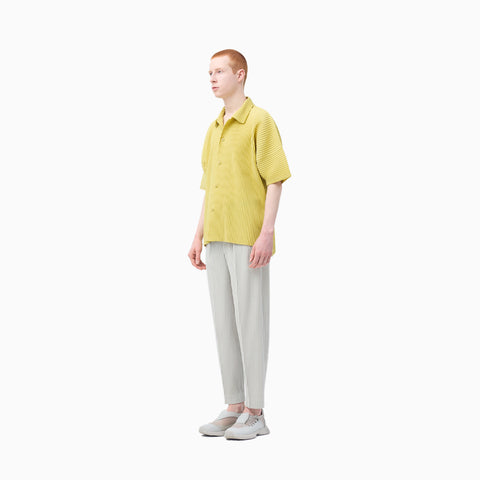 Homme Plissé Issey Miyake Compleat Trousers Strata Gray