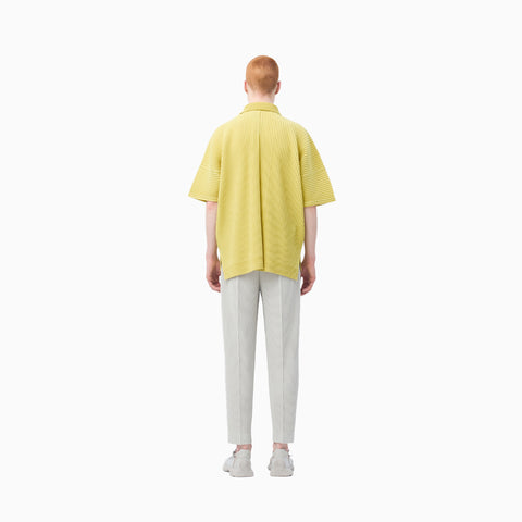 Homme Plissé Issey Miyake Compleat Trousers Strata Gray
