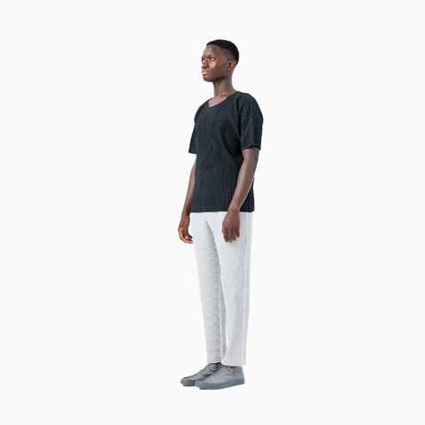 Homme Plissé Issey Miyake Basic Pants Light Gray