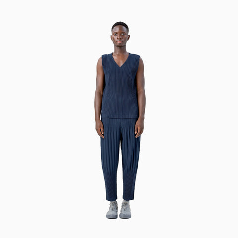 Homme Plissé Issey Miyake Basic Pants Navy