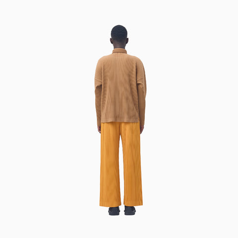 Homme Plissé Issey Miyake Monthly Colors October Shirt Paesina Brown