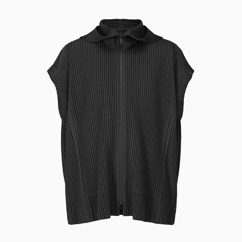 Homme Plissé Issey Miyake Monthly Colors August Zip Jacket Black
