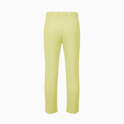 Homme Plissé Issey Miyake Linen Like Trousers Brown