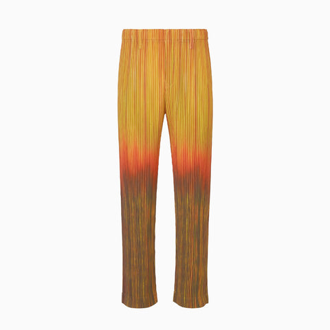 Homme Plissé Issey Miyake Paint Brush Close-Up Orange