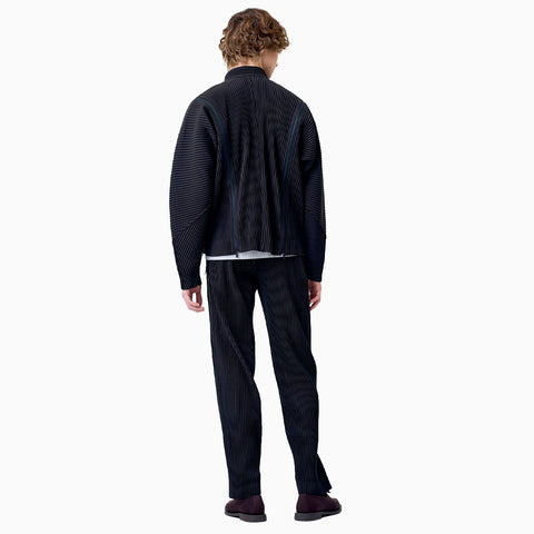 Homme Plissé Issey Miyake Multi-Fastened Trousers Pizza Scorch Brown