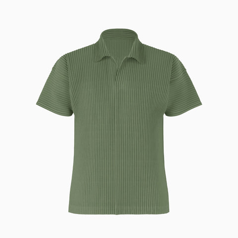 Homme Plissé Issey Miyake Color Pleats 2 Shirt Duomo Door Green