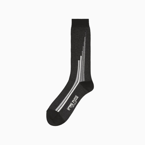 Homme Plissé Issey Miyake Ray Socks Black