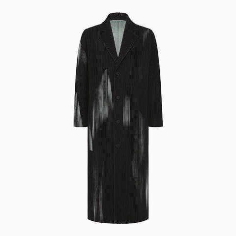 Homme Plissé Issey Miyake In The Shadow Coat Shadow Black