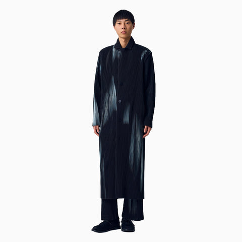 Homme Plissé Issey Miyake In The Shadow Coat Shadow Black