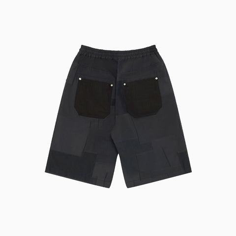 Comme des Garçons HOMME Patchwork Shorts Navy
