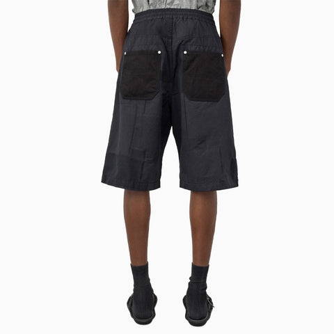 Comme des Garçons HOMME Patchwork Shorts Navy