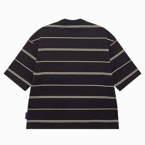 Comme des Garçons HOMME Striped T-Shirt Black / Grey