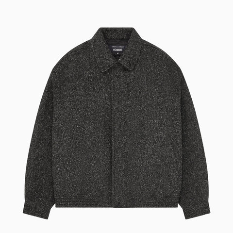 Comme des Garçons HOMME Shaggy Wool Jacket Charcoal Heather