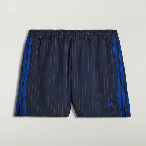 adidas Originals x Wales Bonner Pinstripe Shorts Night Navy