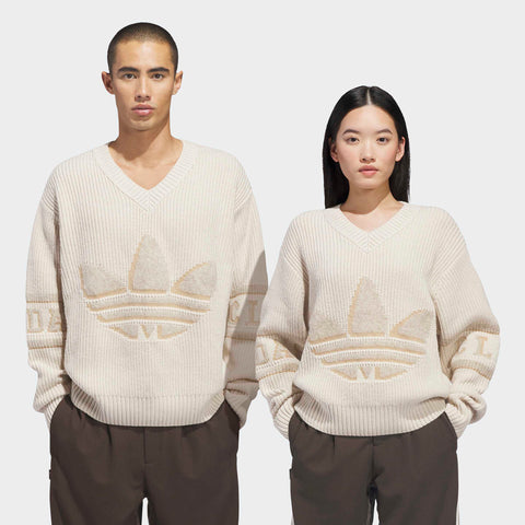 adidas Originals x CLOT by Edison Chen Knit Sweatshirt Warm Sandstone