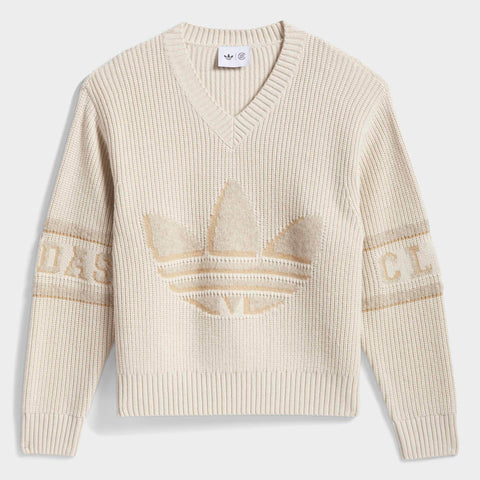 adidas Originals x CLOT by Edison Chen Knit Sweatshirt Warm Sandstone