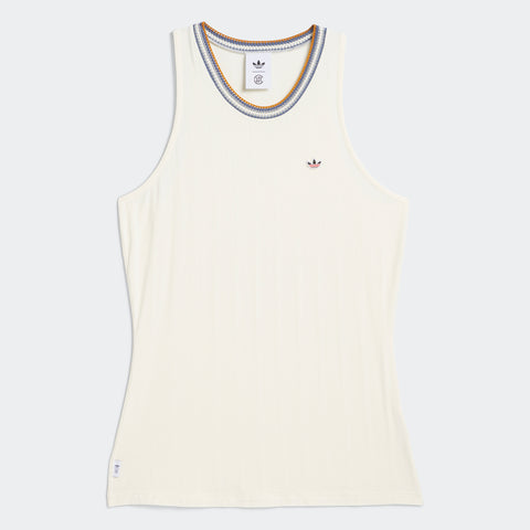 adidas Originals x CLOT Rib Tank Top by Edison Chen Cream White