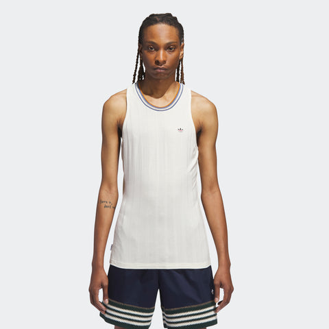 adidas Originals x CLOT Rib Tank Top by Edison Chen Cream White