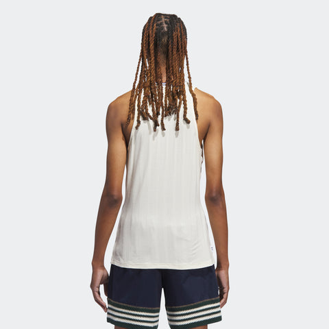 adidas Originals x CLOT Rib Tank Top by Edison Chen Cream White