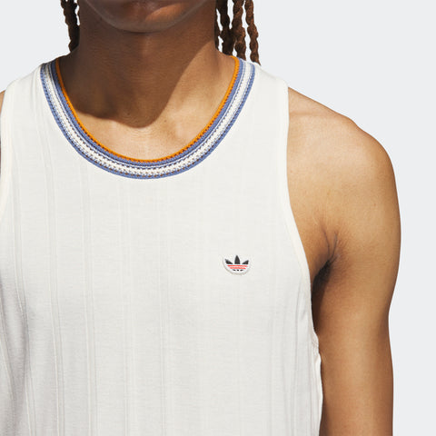 adidas Originals x CLOT Rib Tank Top by Edison Chen Cream White