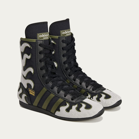 adidas Originals x Brain Dead Japan Hi Core Black / Crystal White / Gold Metallic