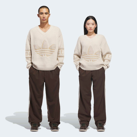 adidas Originals x CLOT by Edison Chen Sports Slacks Dark Brown