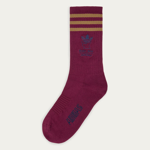 adidas Originals x Brain Dead Socks Amazon Red / Brown Desert / Collegiate Navy