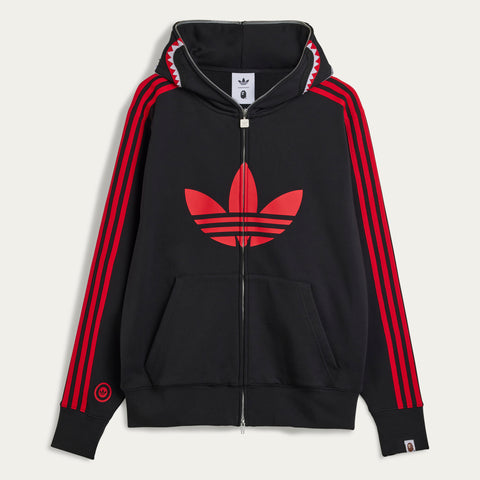 adidas Originals x BAPE Ultimate Shark Hoodie Black