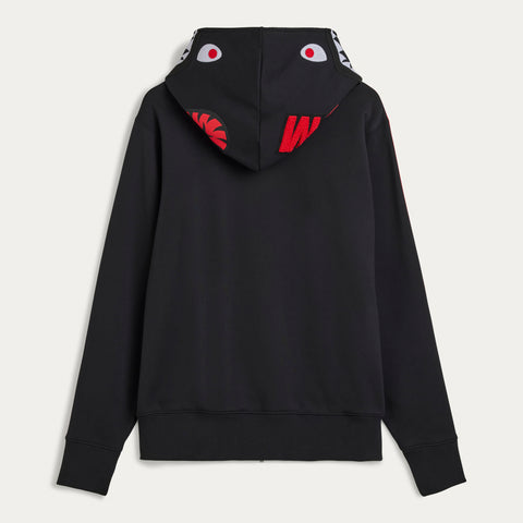 adidas Originals x BAPE Ultimate Shark Hoodie Black