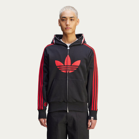 adidas Originals x BAPE Ultimate Shark Hoodie Black
