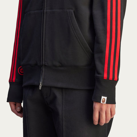 adidas Originals x BAPE Ultimate Shark Hoodie Black