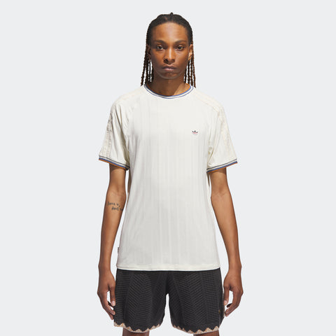 adidas Originals x CLOT Rib T-Shirt by Edison Chen Cream White