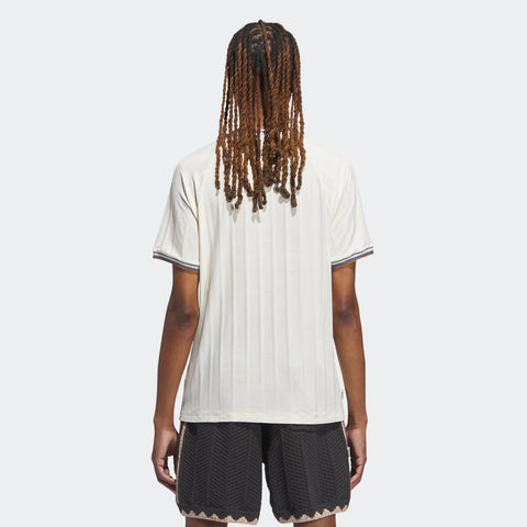 adidas Originals x CLOT Rib T-Shirt by Edison Chen Cream White