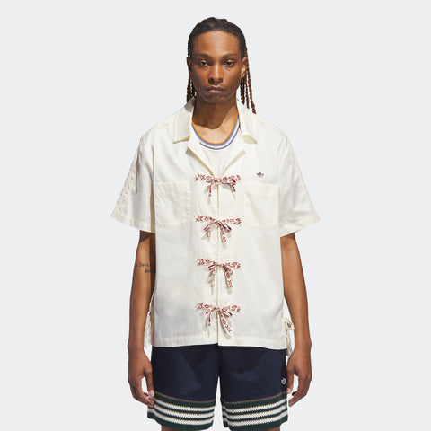 adidas Originals Clot Bowling Shirt by Edison Chen Cream White