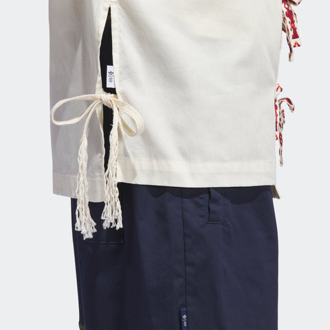 adidas Originals Clot Bowling Shirt by Edison Chen Cream White