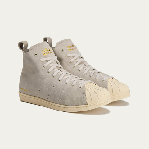 adidas Originals x Wales Bonner Superstar Hi Supplier Color / Cream White / Gold Metallic