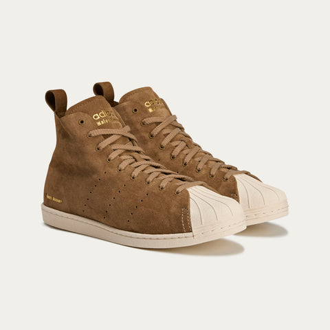 adidas Originals x Wales Bonner Superstar Supplier Color / Chalk White / Night Brown